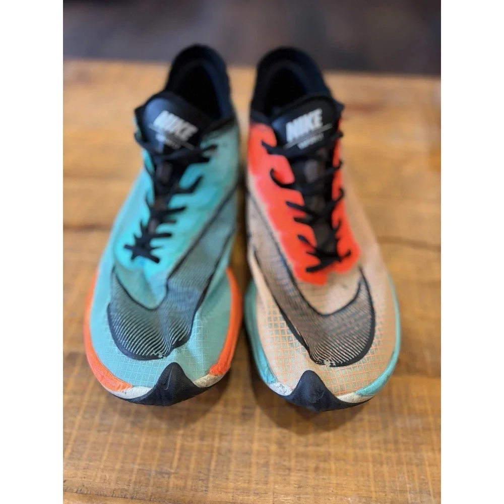 Nike ZoomX VaporFly Next% Ekiden Aurora Crimson CD4553-300 Mens 11 Running Shoes